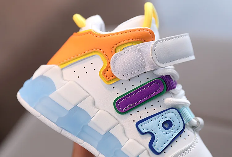 Childrens Casual Fashion Shoes - Breathable Soft Soled Sports Shoes for Ages 1-6