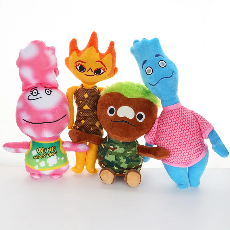 

Мультяшные персонажи из мультфильма «Crazy Element City», 4 вида