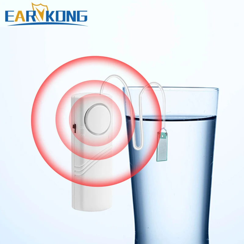 Water Leak Sensor Sound Alarm System Smart Home Automation Water Overflow Level Detector Residential Security Protection 2