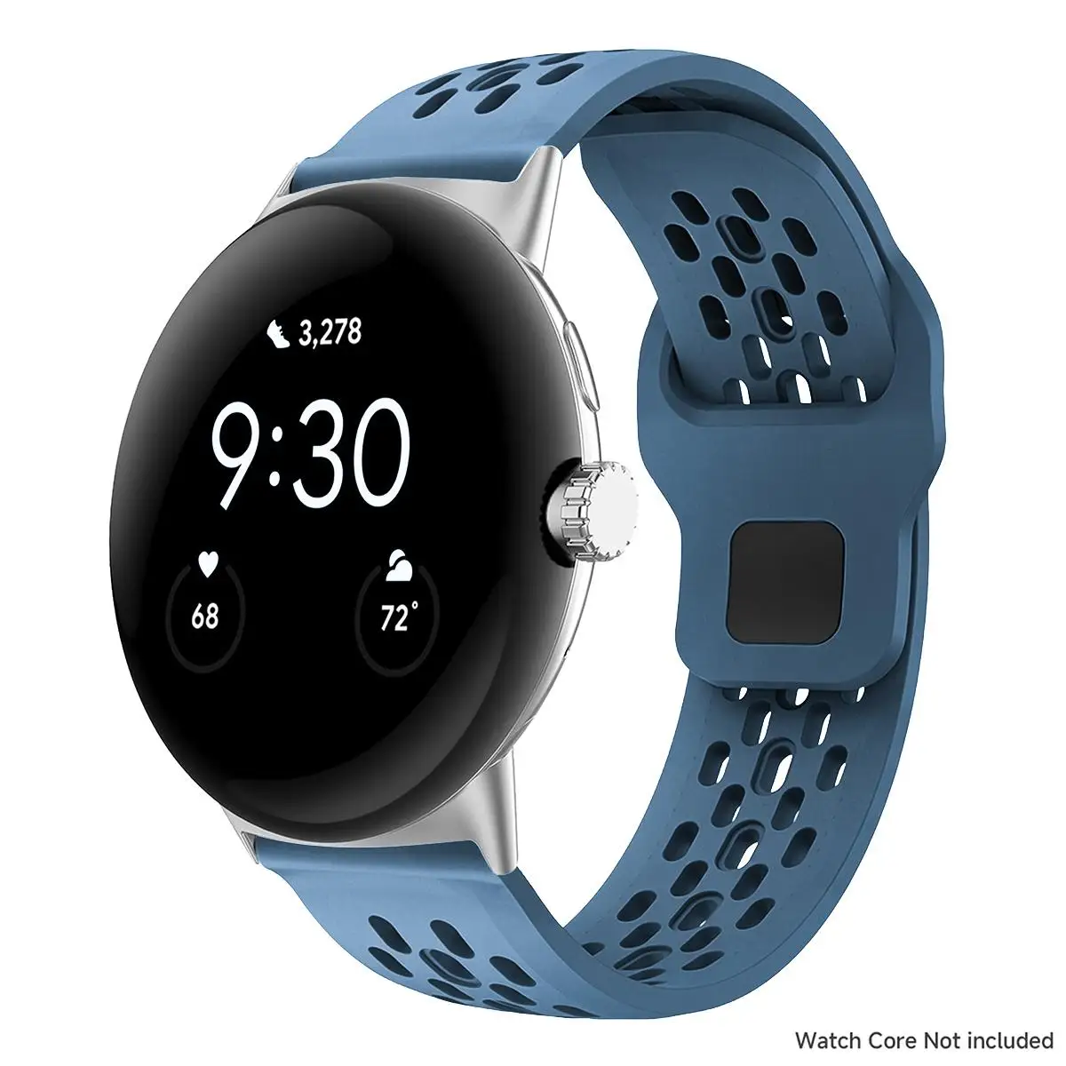 Breathable Sports Silicone Band Strap for Smartwatch Replacement