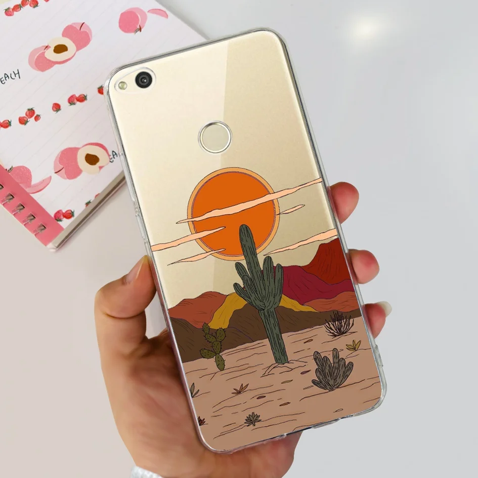 Floral Love Heart Soft Silicone Clear Phone Case