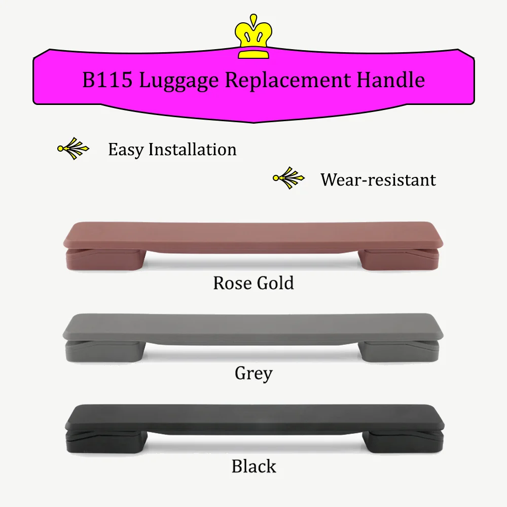 B115 Trolley Fall Griff Zubehör Hand Tragen Reparatur Anwendbar Koffer Gepäck Allgemeine Anpassung Griff Reparatur Teile