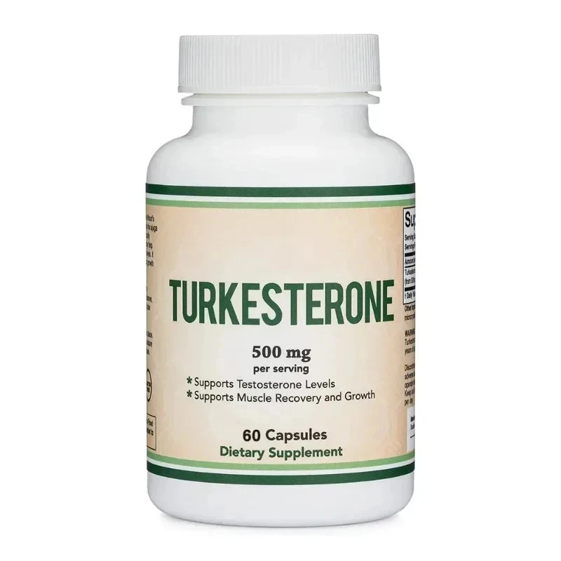 

1 bottle of 500mg Turkesterone Capsule promotes lipid carbohydrate metabolism to support muscle recovery growth health food