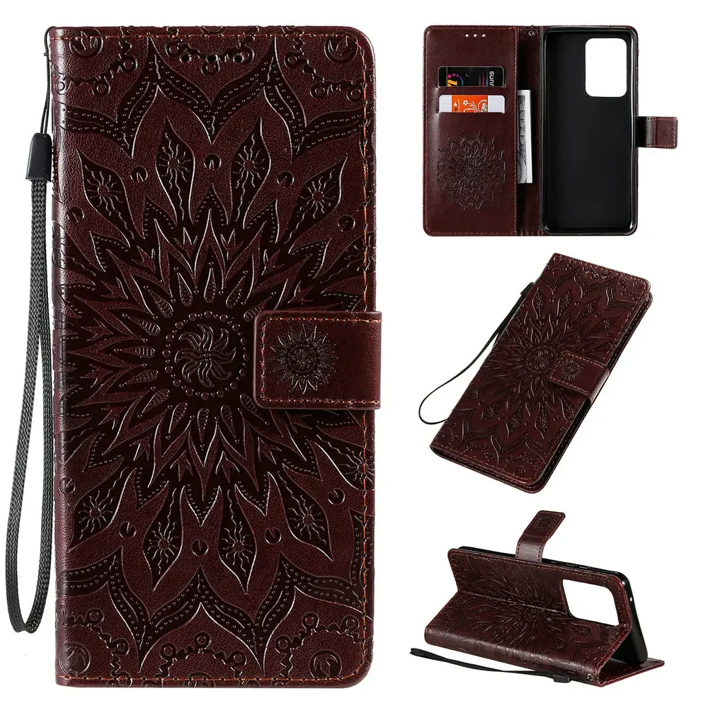 Custodia In Pelle Goffrata Per Coque Samsung S24 Ultra S 23 Fe Flip Case Samsung Galaxy Note 10 Lite S9 10 S 20 Plus S22 S23 S20 Fe S21