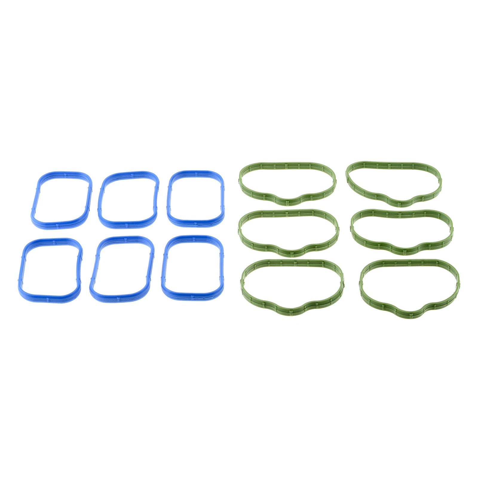 Intake Manifold Gasket Set Lower & Upper Plenum Gasket 12Pcs 5184562AC 5184331AC For Chrysler Dodge Jeep Ram 2011-3.6L