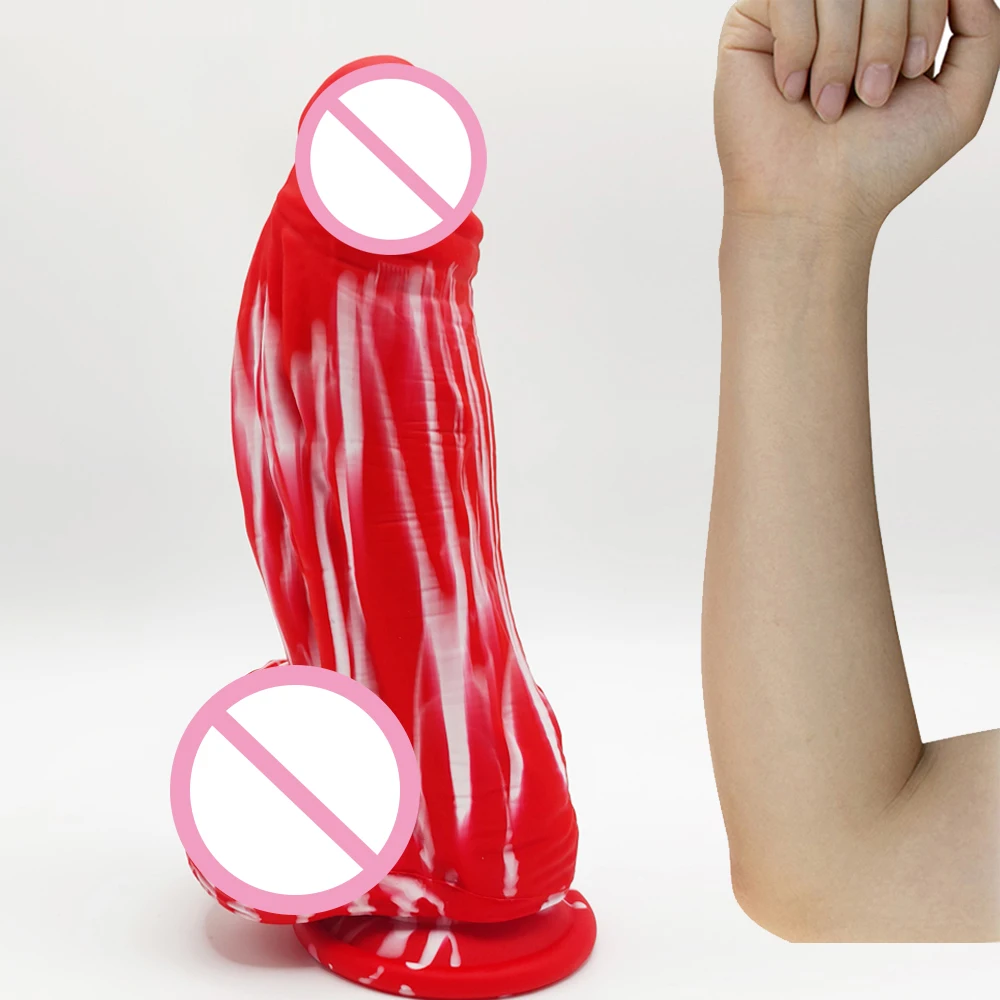 Huge Thick Realistic Colorful Dildo for Women Masturbation With Suction Cup G-spot Gade Anal Plug Adult Sex Toys For Men Gay 18