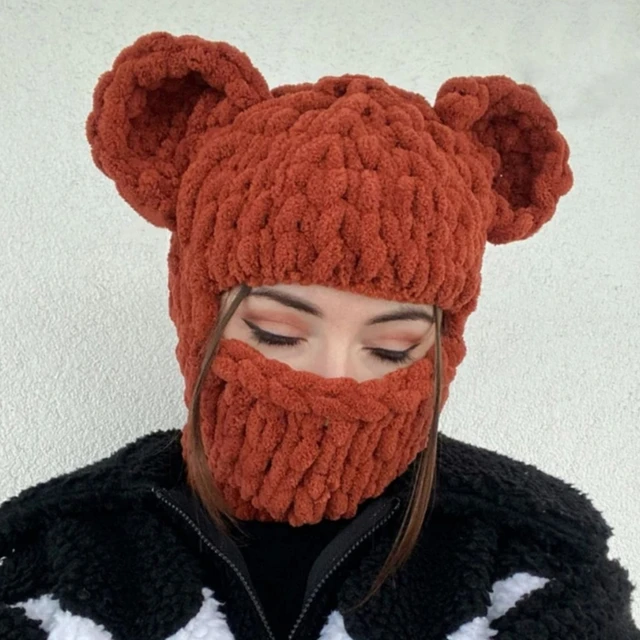 Fun Bear passamontagna uomo Costume cappelli regalo di Halloween caldo  morbido cappello da pescatore regalo di Halloween caldo morbido cappello  passamontagna Y1QD - AliExpress