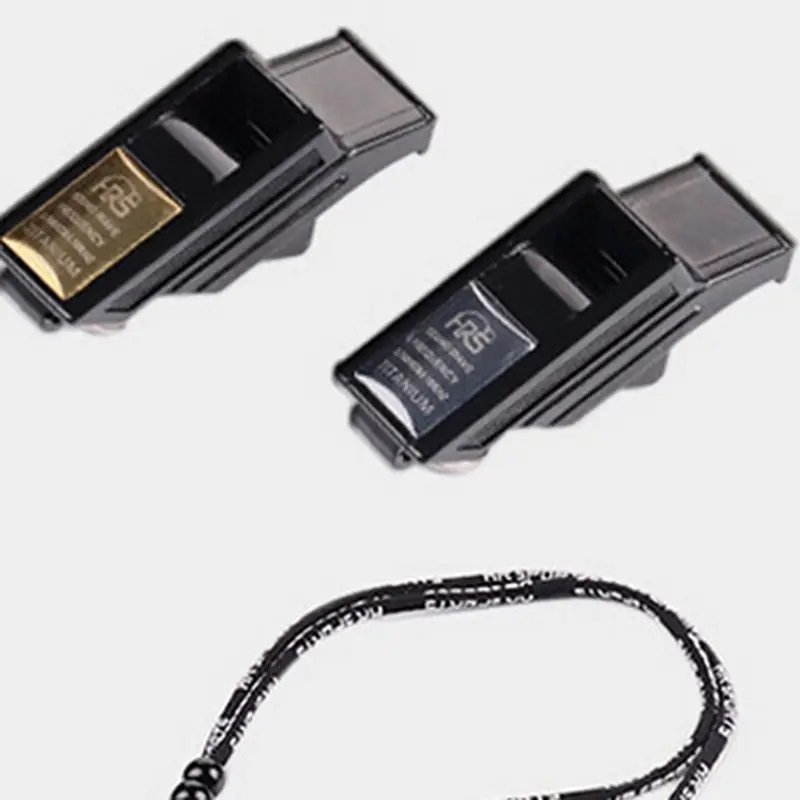 HOT! Referee Whistle Big Sound Whistle Seedless Plastic Professional Soccer Basketball whistle Whosesale