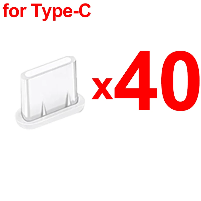 Universal USB/Type-C Dust Plug Charger Port Cover Cap