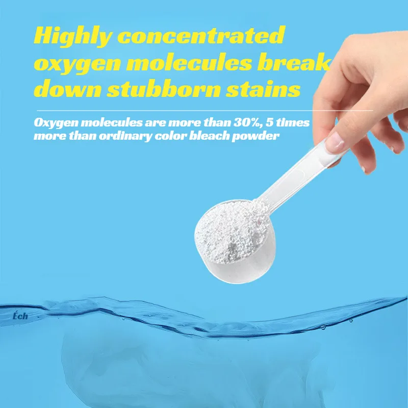Explosive salt stain removal yellowing Colored clothing bleach Colored bleaching powder Comprehensive Stain Removal MultiPurpose