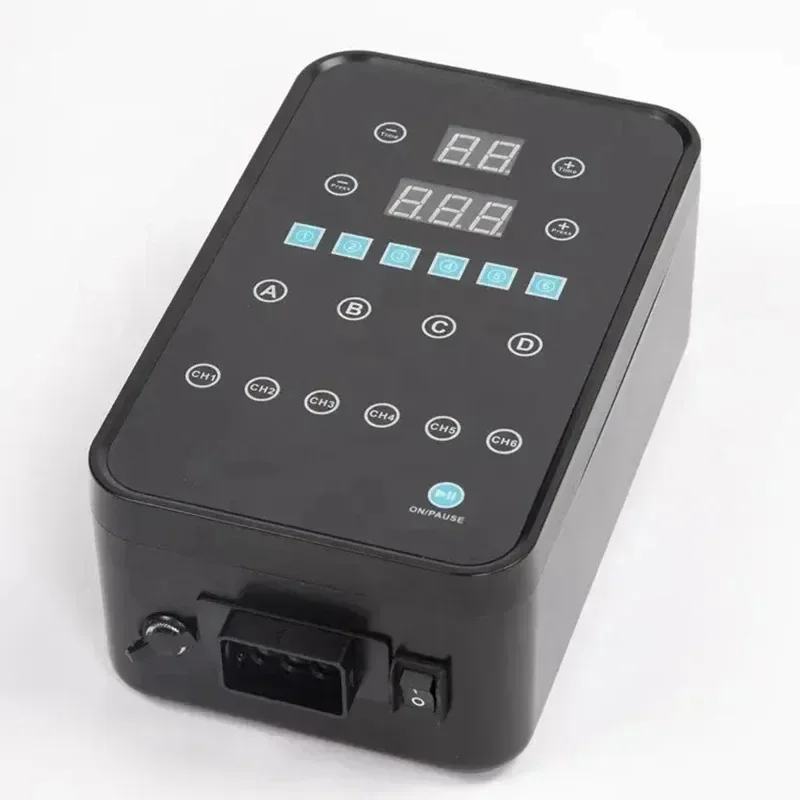 6 Chambers Air Compression Massage System Compression Pump Recovery Boots Foot Leg Massage Machine AirWrap Whole Body Massager