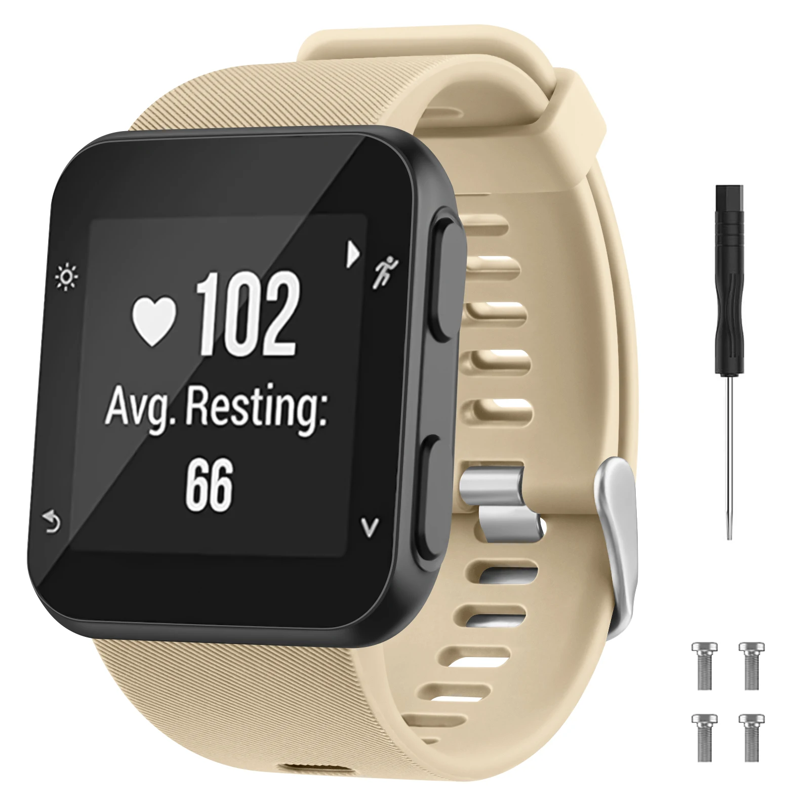 Premium Soft Silicone Sport Bracelet Watchband - Durable Strap Accessory