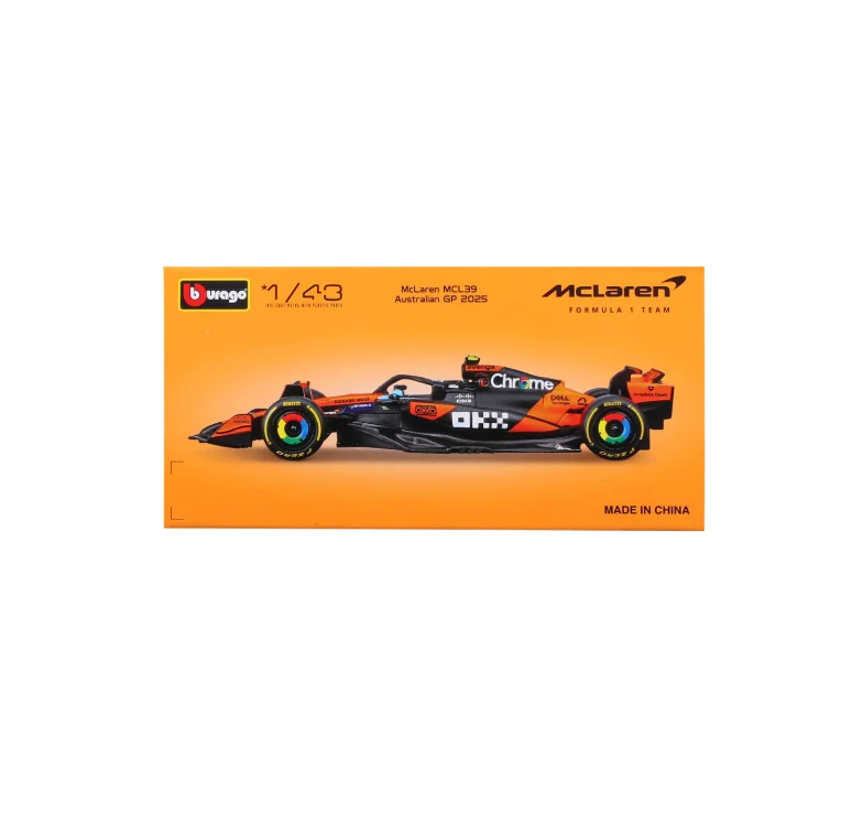 부라고 1:43 마틴 AMR25 F1 페라리 SF25 맥라렌 레드불 메르세데스-AMG 팀 W15 합금 다이캐스트 자동차 모델 장난감 크리스마스 선물
