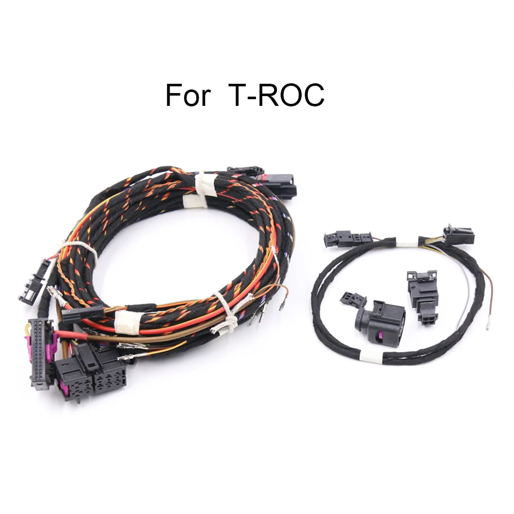 Per Vw T-Roc Auto Boot Portellone Elettrico Power Tow Bar Trunk Installa Kit Di Aggiornamento Cablaggio Del Cavo