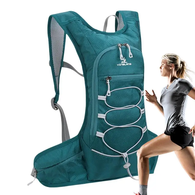 

Велосипедный рюкзак, легкий велосипедный рюкзак для гидратации, велосипедная сумка-Органайзер для подростков и взрослых, регулируемый для бега