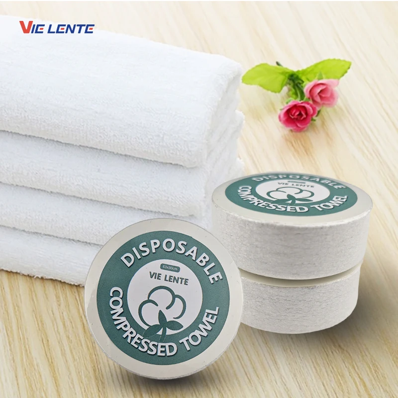 Compressed Disposable Towels (1/5/10/20 Pack) 2