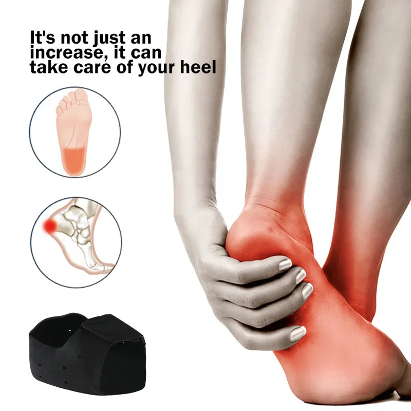 Heel Socks Compression Socks Plantar Fasciitis Heel Socks Anti-Crack Elastic Cloth For Achilles Tendonitis Calluses Spurs Cracked Feet Pain Relief Heel Pads