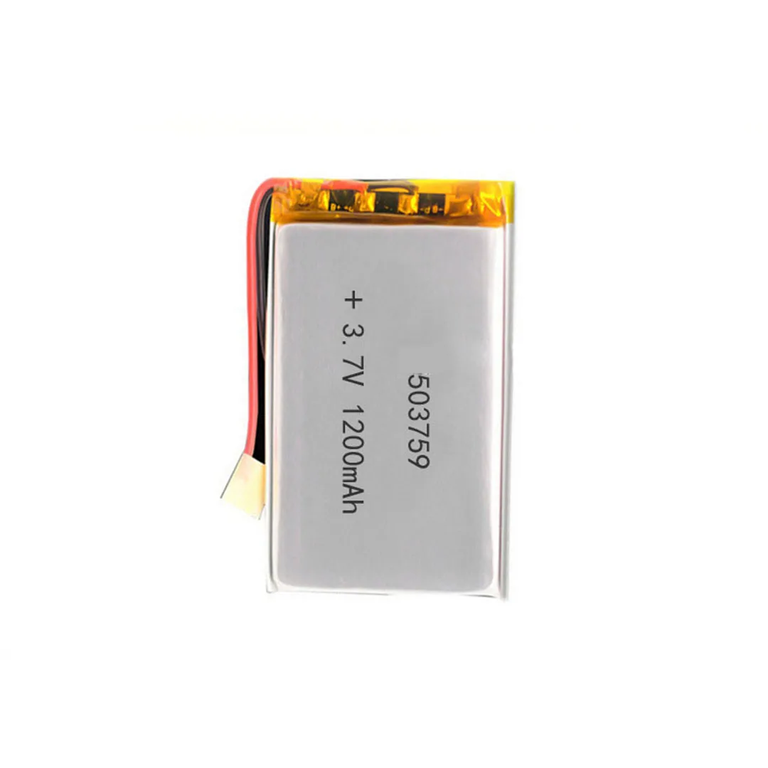 Conector Jst da Bateria 2.0 mm do Íon do Polímero do Lítio 10 20 Peças 3.7v 1200mah 503759 - Image 4