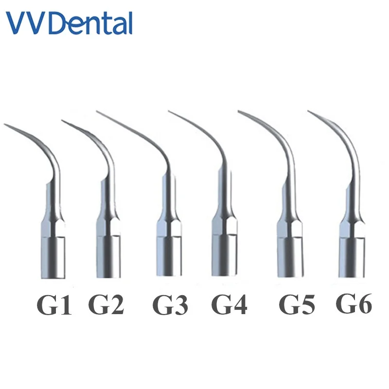 

3Pcs Dental Ultrasonic Scaler Tips G1 G2 G3 G4 G5 G6 For Supragingival Scaling Teeth Fit For EMS Woodpecker Dental Instruments