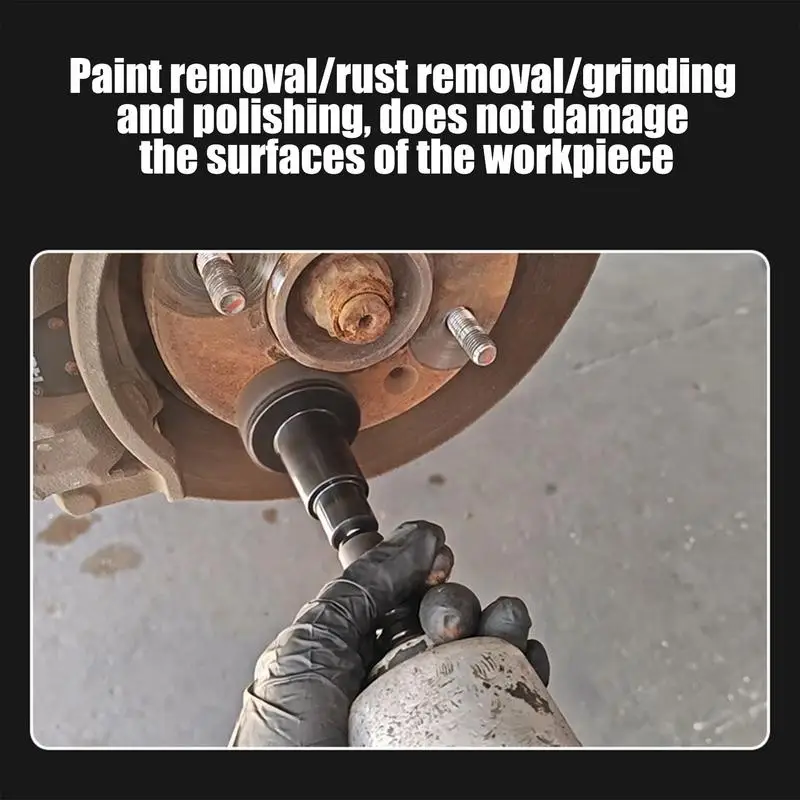 Automobile wheel hub axle head brake disc grinding head rust removal maintenance tool Stud Removal Tool Rust Remover Cleaner Kit