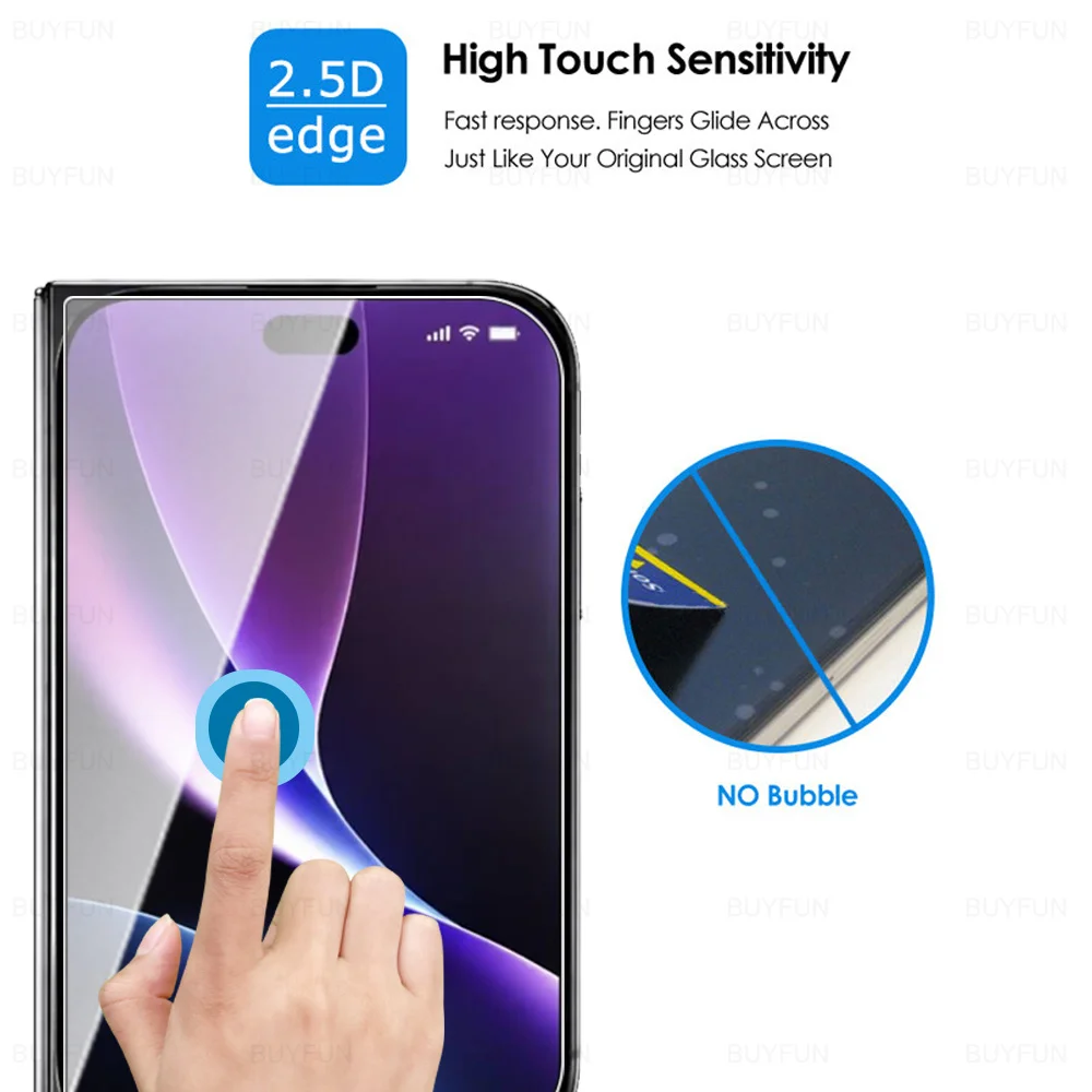 Enhanced Back Protective Glass Cover - Premium Tempered Outer Screen Protector