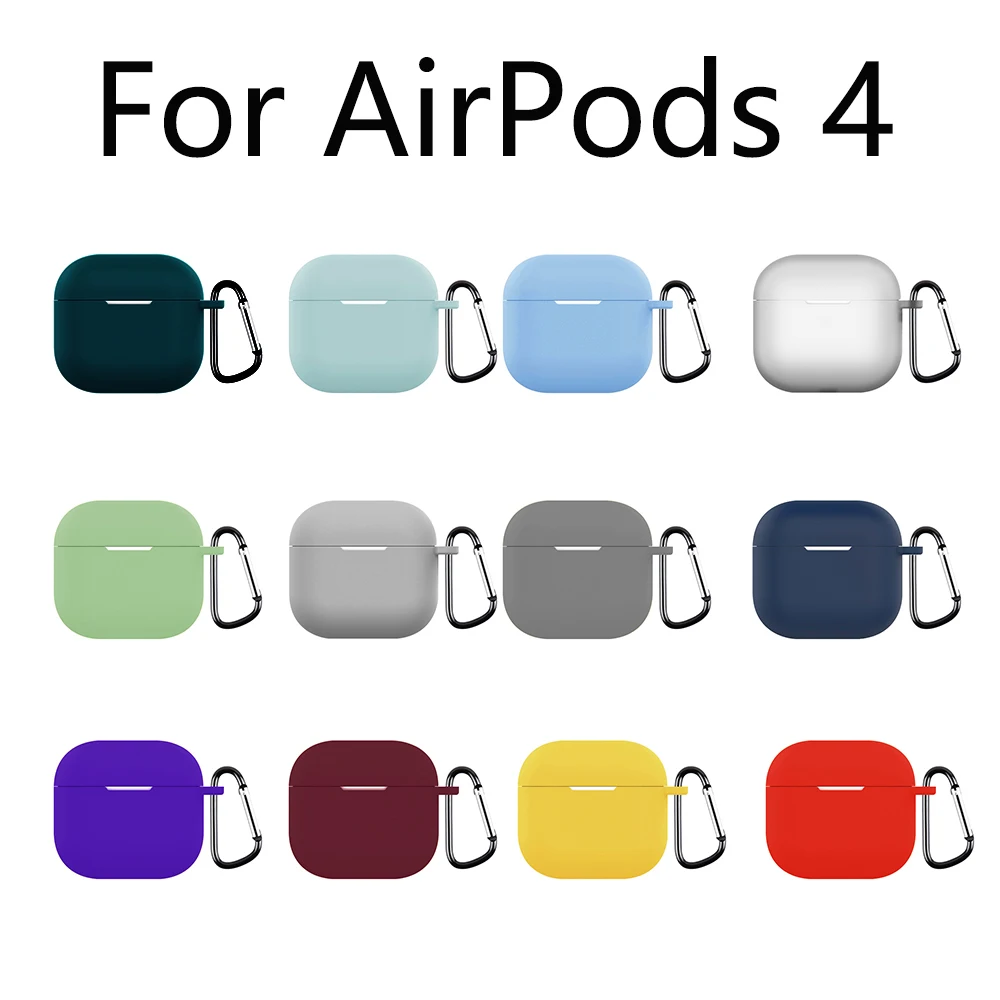 Wireless Headset Silicone Cover For AirPods 4 Image 1