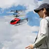 Novelty Kids Aircraft Toys Induction Hover Helicopter Toy High-Tech Hand-Controlled Drone Interactive Dual Wing Outdoor Gift 6