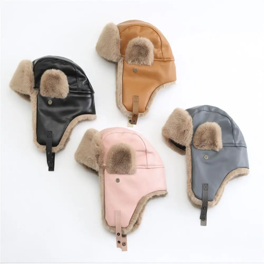 

Утолщенная плюшевая шапка-охотник, модная зимняя теплая шапочка из искусственного меха, защита ушей, уличный лыж