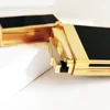 Dual Flame Lighter Copper Smoking Tobacco Tools Cigarette Accessory Lacquer Butane Gas Double Fire Men Gift Collections 6