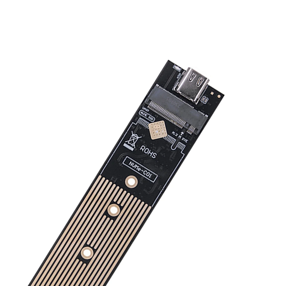 M.2 NVME PCIe NGFF M2 SSD  Ŭ,   ϵ ũ ڽ, USB3.1 C Ÿ  ϵ ũ Ŭ, 10Gbps PCI-E