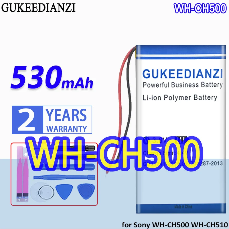 Batteria Gukeedianzi Ad Alta Capacità 530Mah Per Sony Wh-Ch500 Wh-Ch510 Wf-H800 Wf-Xb700