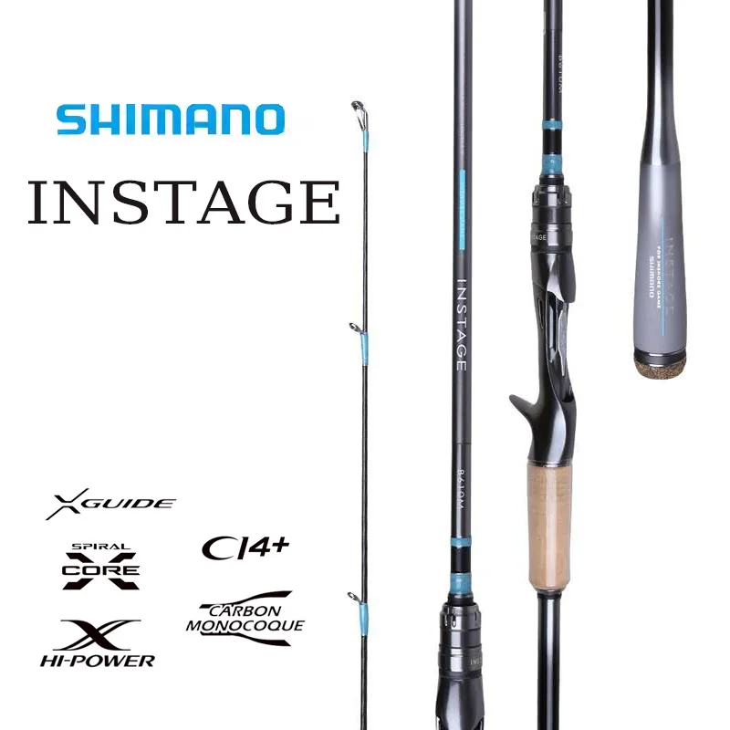 SHIMANO 2024 New INSTAGE Sea Bass 2 Section Supercast