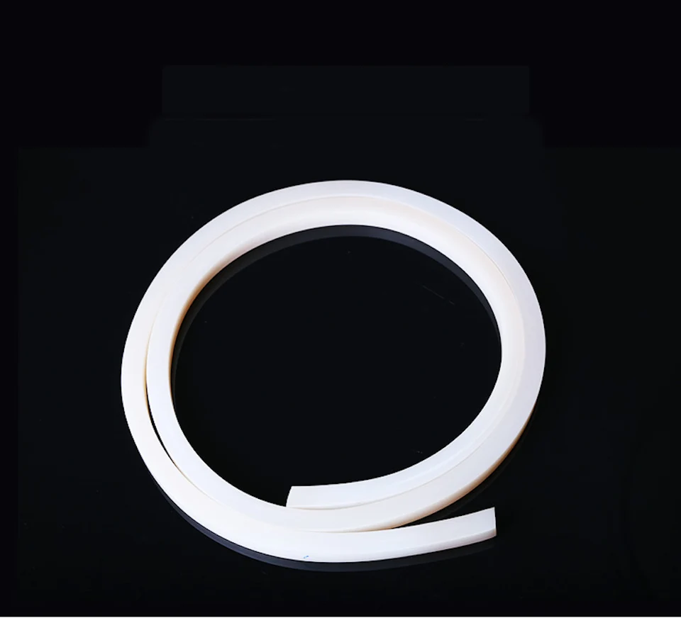 10x10mm Silicone Rubber Sealing Strip - 8 Meter Waterproof Gasket Tape