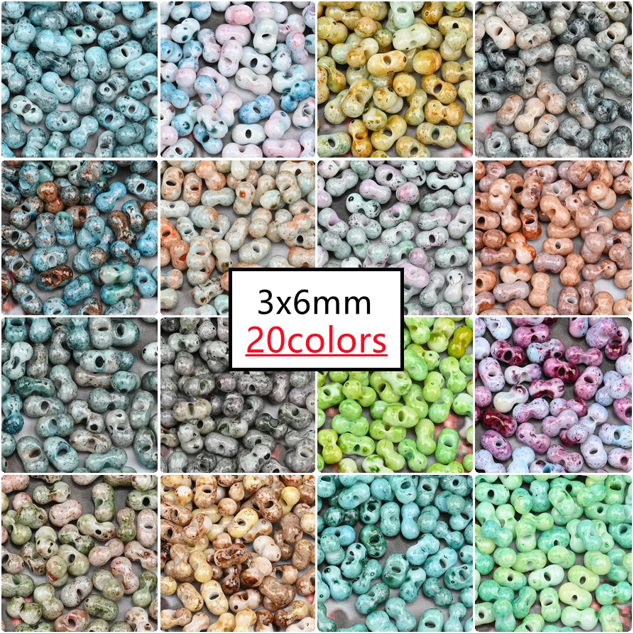 10 Gramm Japan Picasso Perlen Mini Glasperlen für handgemachte DIY Armband Halskette Zubehör Material – Detail 3