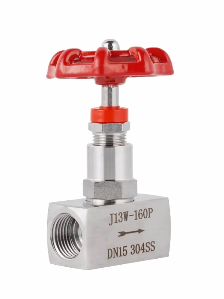 

Free Shipping 1/4" 3/8" 1/2" 3/4" 1" High Pressure Needle Globe Valve J13-160P Stainless Steel BSP Internal Thread Needle Valve