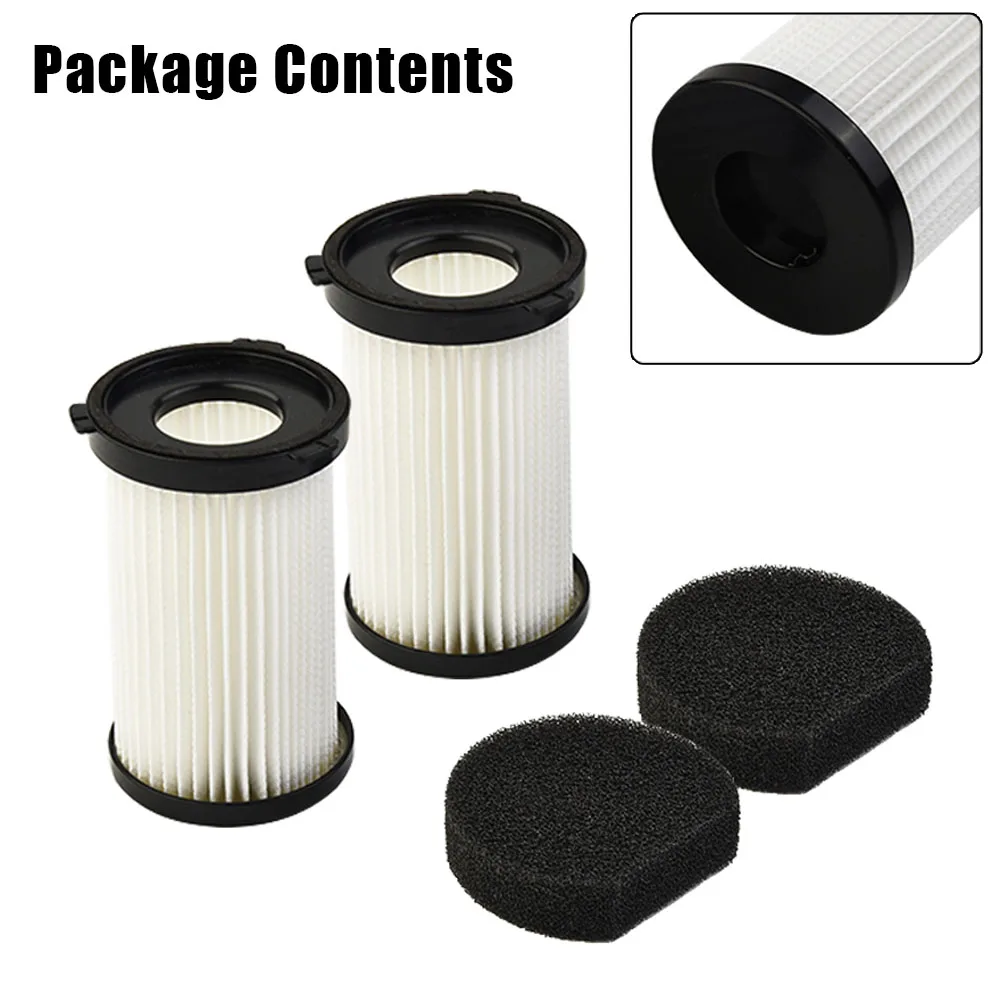 2 Pack Filters Cleaning Tool Replacement Accessories For Cecotec Conga Thunder Brush 520 Handle Vacuum Cleaner side brushes filter side brush for ​conga 1690 1890 vacuum cleaner replacement parts roller brush filters set high quality
