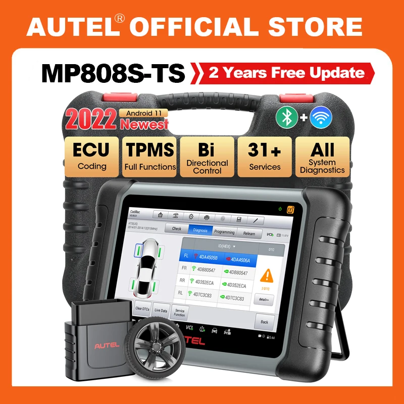 Autel-車の診断ツール,車両スキャナー,maxipro MP808S-TS,tpms,グラフィックカード,2022アップグレードされたMP808s/ mp808btのプログラミングツール AliExpress