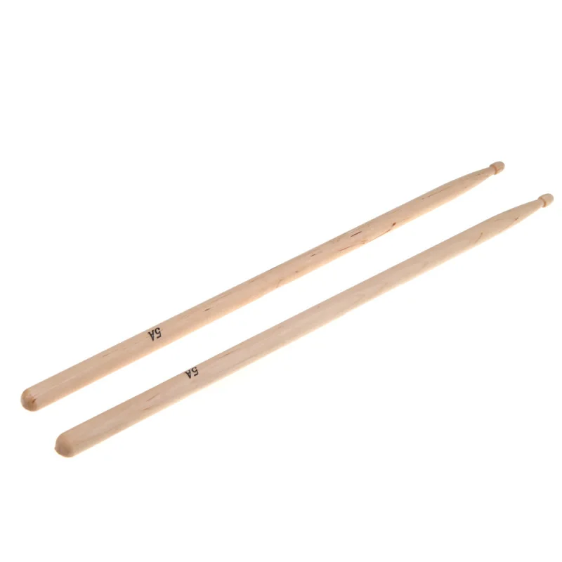Drum Sticks Pair of 5A Maple Wood Drumsticks for Drum Set Lightweight Professional