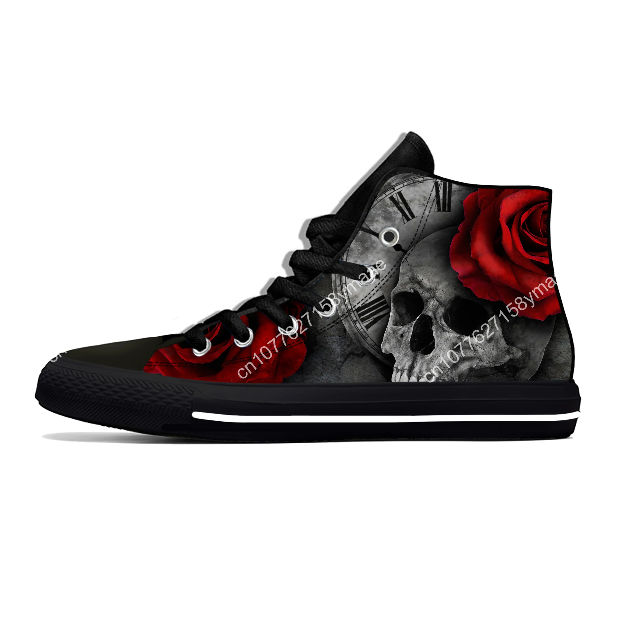 Рисунок 2 - Высокие кроссовки Skulls Roses