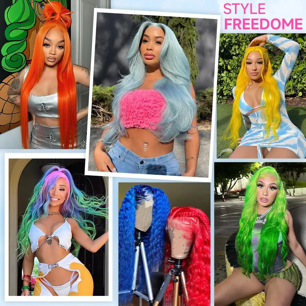 613 Lace Front Wig Human Hair 13x6 Blonde Human Hair Wigs 250% Density Body Wave Lace Front Wigs Human Hair Pre Plucked 26 Inch 3