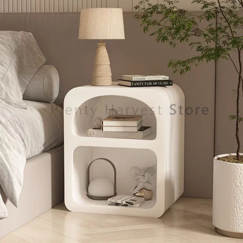 Italian Nightstands Bedroom Organizers Bedside Table Center Makeup Small Nachttisch Home Furniture