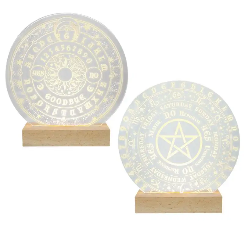 

Pentagram Design Tabletop Lamp Artistic Illumination Mini Creative Desktop Table Lamp Study Rest Reading Night Light Home Decor