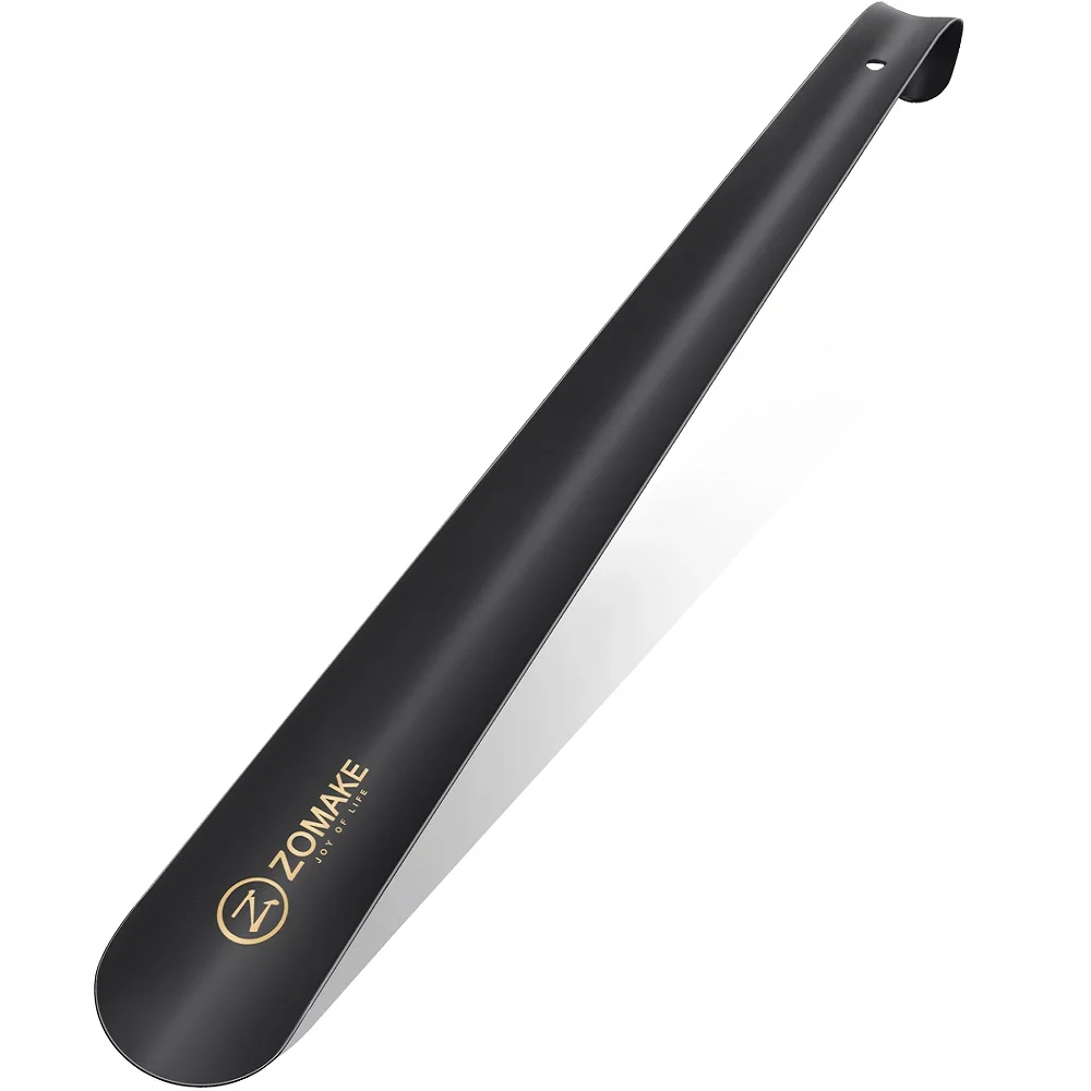 

Zomake 42cm Metal Long Handled Shoe Horn Leather Shoehorn Metal No Bending Shoe Spoon Home Tools For Pregnant Backache Eldery