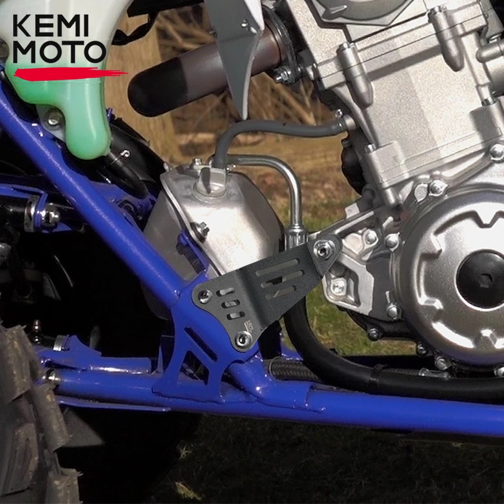 Iron Black Atv Destra Sinistra Protezione Della Staffa Del Motore Protezione Della Copertura Compatibile Con Yamaha Raptor 700 2008-2023 Raptor 700R 2