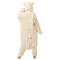 Japanese Cute Cartoon Character Rilakkuma Kigurumi Bear Sister Adult Anime Jumpsuit Pajamas Kawaii Anime Peripheral Pajamas - Image 5