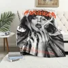 Blanket Flannel warm comfort  soft plush blanket for sofa living Singer g-Gaga room office lady Mayhem bedroom travel gift 6