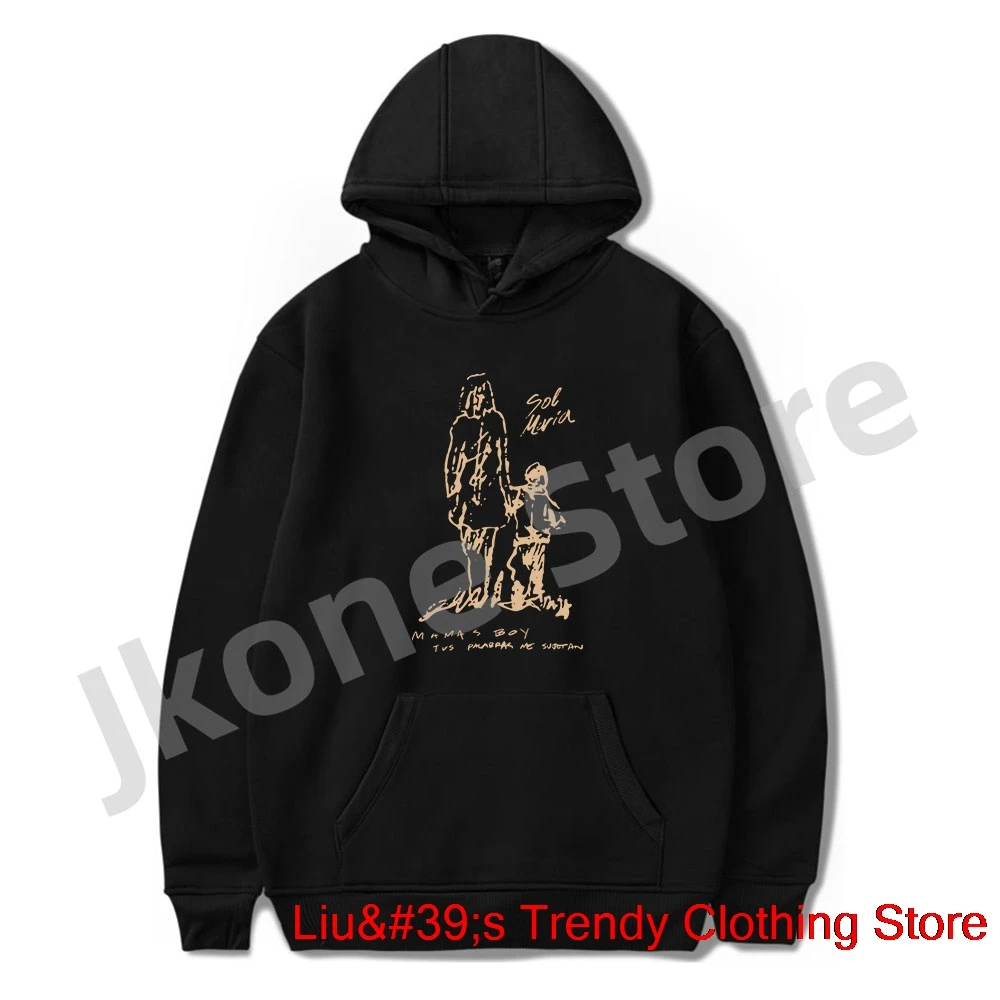 

Eladio Carrion Sol Maria Mama's Boy Hoodies New Album Merch Women Men Fashion Casual Sweatshirts Top