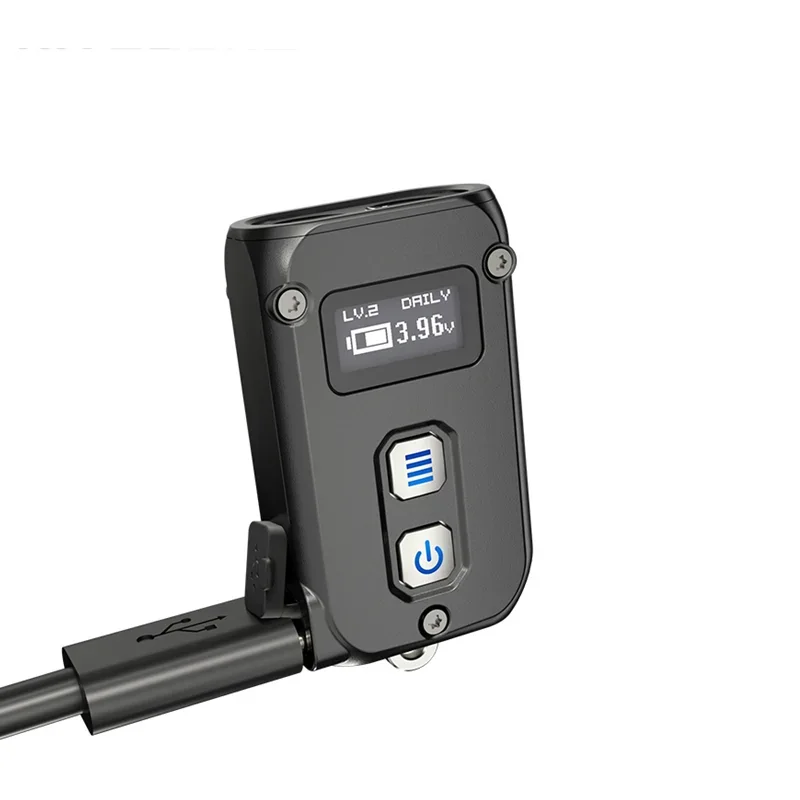 NITECORE TINI2 USB-C  Űü Ʈ,  ͸, OLED ÷, EDC  LED , 500 