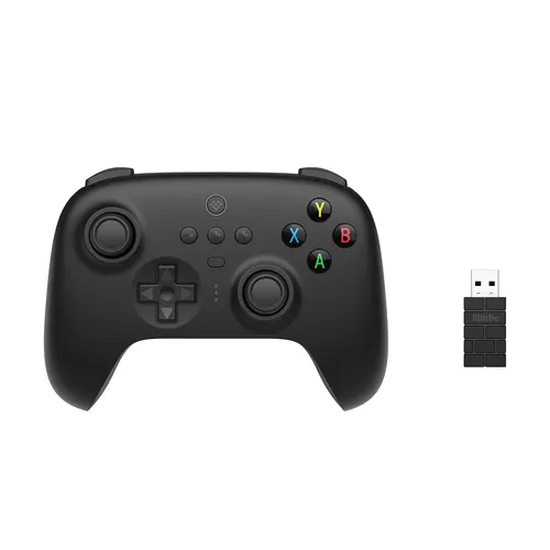 8BitDo-Ultimate 무선 2.4G 게임 컨트롤러, 충전 도크 포함, 2.4g 어댑터, PC, Windows 10, 11 Steam, 안드로이드, 라즈베리 파이 3