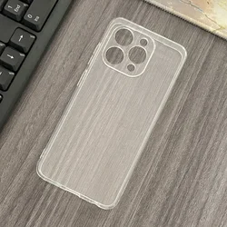 Soft TPU Silicone Protective Phone Case Cover for Oukitel P1 (Transparent)